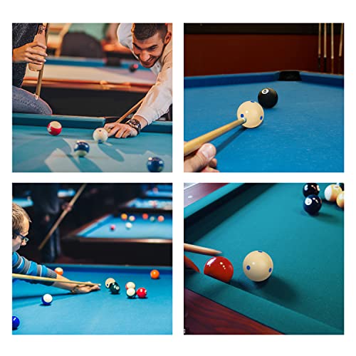 GSE Games & Sports Expert Billiard Practice Training Cue Ball, AAA-Grade PRO Cup Standard Pool Billiard Cue Ball (6 oz 2-1/4" Several Colors Available) - color: Blue & Green