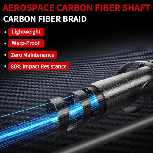 AKLOT Carbon Fiber Pool Cue Stick 58", Billiard Cue Sticks 19-19.5oz, Low Deflection Billiard Stick with 12.5mm Tip, Professional Carbon Fiber Pool Sticks for Adults - color: Patten3