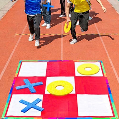 Outdoor Giant tic Bean Bag Toss Games - Giant Outside Lawn Yard Camping Field Day Games,Backyard Toss | Outdoor Game for Adults,Camping Game