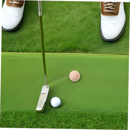 ERINGOGO Unfinished Wooden Craft Spheres Round Balls for Family Games and Backyard Fun Lightweight Replacement Croquet Balls for Outdoor Sports and Activities