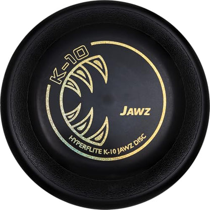 Hyperflite Jawz Dog Flying Disc - World's Toughest Training Dog Toy. Best Competition Flying Disc Toy for Pets, Puncture Resistant - 8.75 Inch - color: Black