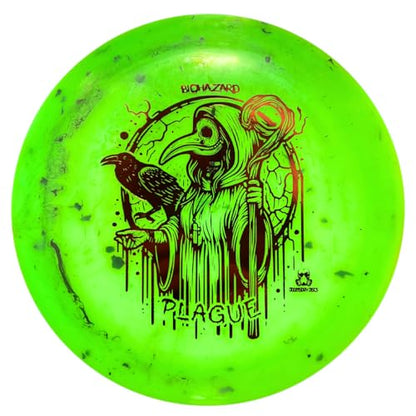 DOOMSDAY DISCS Plague Distance Driver | Advanced Disc Golf Driver | Premium Flexible Plastic