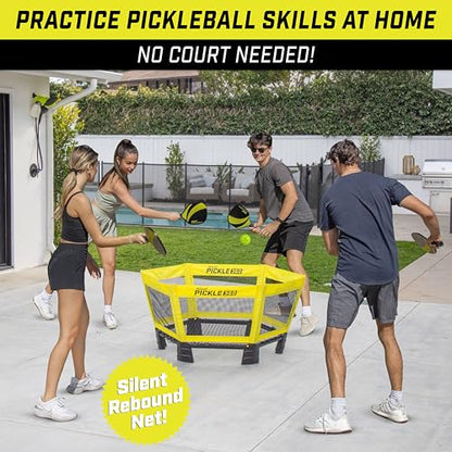 GoSports Pickle 360 Game Set – Pickleball Without a Court – Outdoor Lawn, Beach, and Backyard Paddle Ball Game - style: PRO
