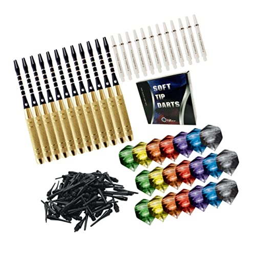 1Set Electronic Soft Tip Sports Supplies for Electronic Dartboards for Family Fun and Game Nights