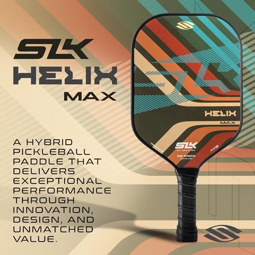 Selkirk Sport SLK Helix Pro Pickleball Paddle | Carbon Fiber & Fiberglass - color: Grooves