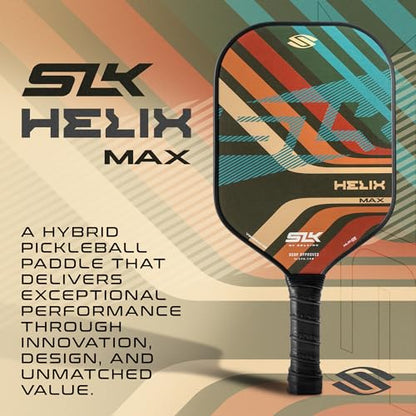 Selkirk Sport SLK Helix Pro Pickleball Paddle | Carbon Fiber & Fiberglass - color: Grooves