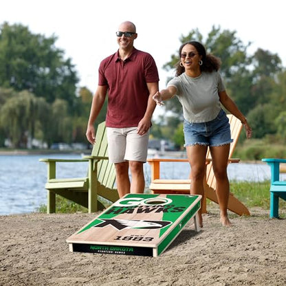 YouTheFan NCAA 2’ x 4’ Professional Wood Cornhole Game