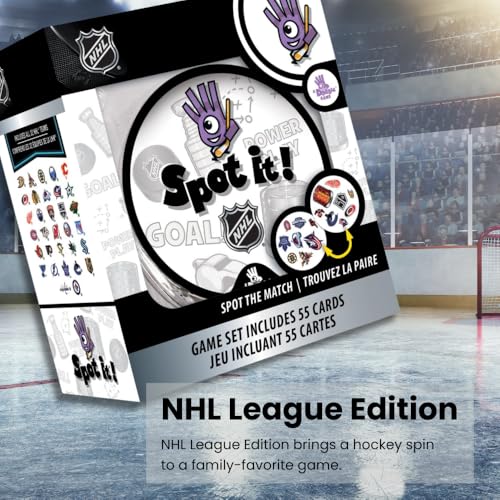 Masterpieces NHL Unisex-Teen Spot It! Card Game - color: Multi