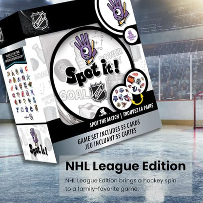 Masterpieces NHL Unisex-Teen Spot It! Card Game - color: Multi