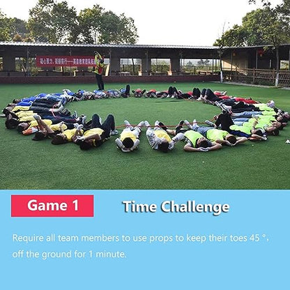 Field Day Gaming Play - Outdoor Team Race Game for Carnival Team-Building Backyard Activity Ice Breaker Games - Easy to Carry (Size : 20m/65ft) - size: 20m/65ft