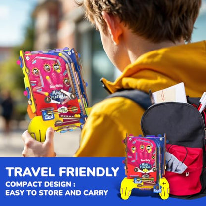 Smartivity DIY Mini Pinball Machine for Kids | Build Your Own Handheld Pocket Pinball Arcade Game | Screen-Free STEM Toy | Birthday Gift for Boys & Girls 6 7 8 9 10 11 12 - style: Mini Pinball