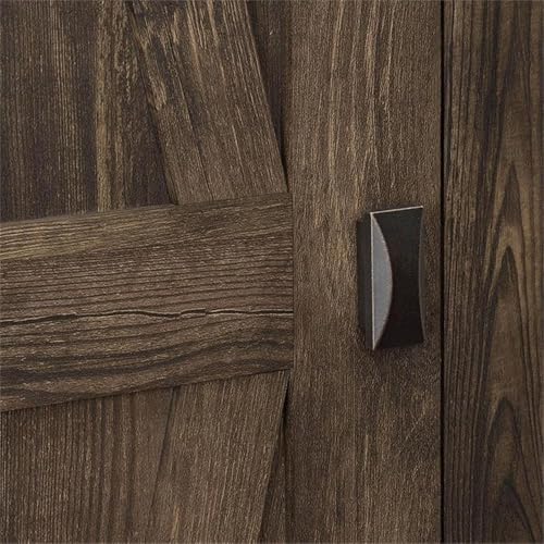 SystemBuild Farmington 31.5" Wide Storage Cabinet, Rustic