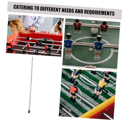 Table Soccer Rod Iron Pole Desk Soccer Machine Accessory Foosball Replacement Handles