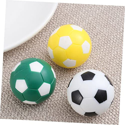 15pcs Mini Replacement Foosballs Tabletop Soccer Ball Table Foosball Ball