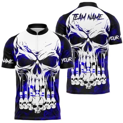 GABITA Personalized Bowling Jerseys for Men, Custom Bowling Shirts, Funny Bowling Shirts Gift for Bowler Team Player - color: A11