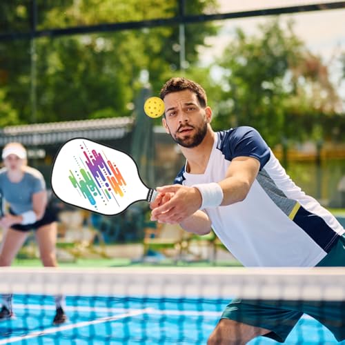 Pickleball Paddles Set of 4,USAPA Approved Friction Surface, Premium Pickleball Paddles with 4 Pack Paddles 4 Balls 1 Pickleball Bag, Pickleball Set Gift for Men and Women