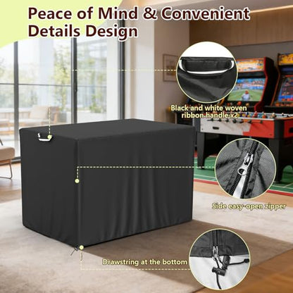 STARTWO Game Table Cover, Compatible with Arcade 1Up 32" Screen Infinity Game Table, Heavy Duty Waterproof & Dustproof Electronic Game Machine Cover