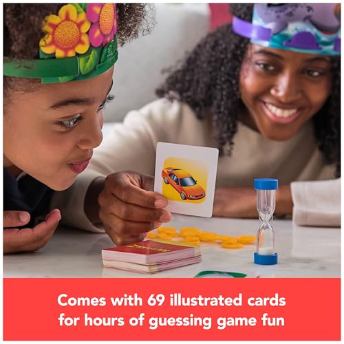 Spin Master Games, Hedbanz 2023 Edition with New Cards, Picture Guessing Board Game, for Family & Kids, 2-6 Players, for Ages 6 & Up - style: Hedbanz Classic, 2nd Edition 2023
