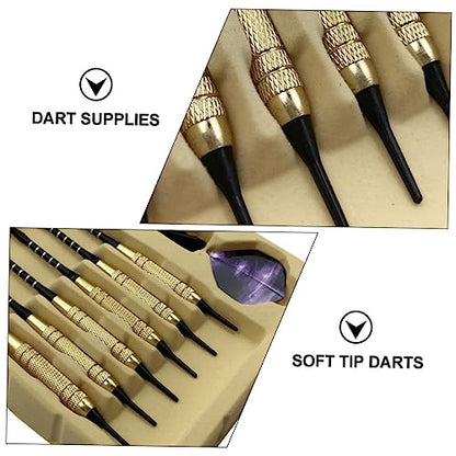 1Set Electronic Soft Tip Sports Supplies for Electronic Dartboards for Family Fun and Game Nights