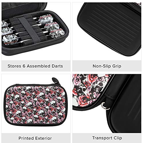 Casemaster Sentinel Dart Case Sinister Skulls Art Series - Holds 6 Darts - color: Sinister Skulls