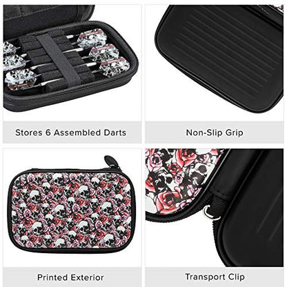 Casemaster Sentinel Dart Case Sinister Skulls Art Series - Holds 6 Darts - color: Sinister Skulls