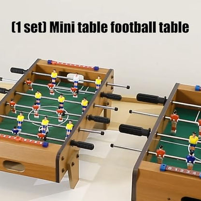 Transportable Tiny Football Table Thin Easy Carry Quick Assembly Denial Tools Required for Travel Backpacking Use Participatory Soccer Table