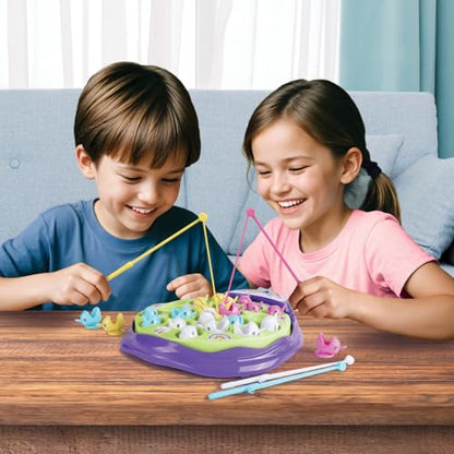 Ambassador Games: The Fishing Game - Unicorn Edition - Classic Animated Catching Game, Unicorns Jump Around & Swap Up & Down, Kids Age 3+, 2-4 Players - style: Unicorn