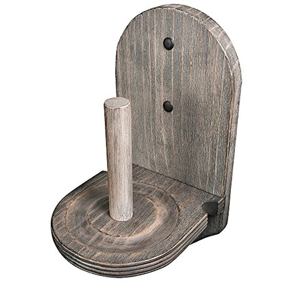 Elegant Wall Mounted Pool Table Chalk Cone Holder - Extra-Sturdy with Beveled Edge and Hardware - Gray