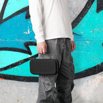 CBDYWVR Carrying Case for Nintendos Switch 2(2025) ,Ultra Slim Premium Portable Travel Case Compatible with Switch 2 Accessories,Switch 2 StorageCase with 10 Game Card Slots,Accessories Storage Bag