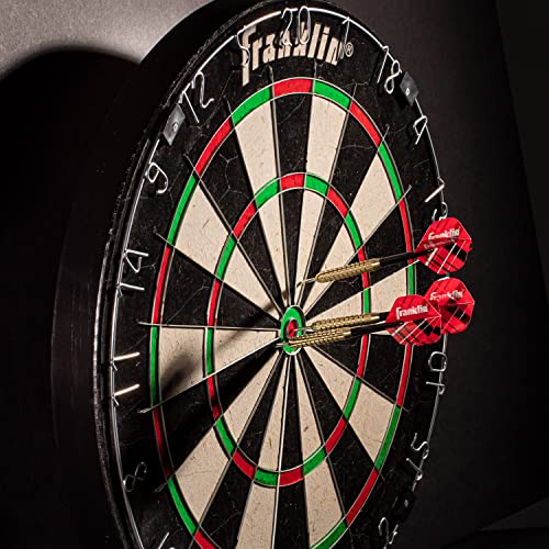 Franklin Sports Professional Dartboard - 18" Regulation Size - style: Pro Bristle Blade Dartboard