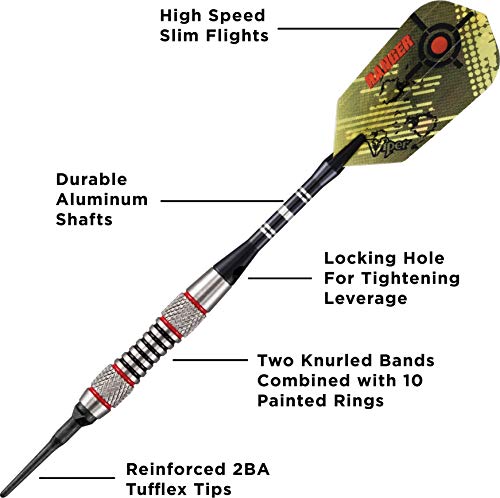 Viper Ranger 80% Tungsten Soft Tip Darts