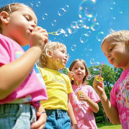 Winrayk Cinco de Mayo Party Favors, 24Pcs Fiesta Mexican Mini Bubble Wands for Kids Bubbles Bulk with Detachable Topper, 6 Styles & Colors (Taco Maraca Llama Cactus Guitar Sombrero), Goody Bag Stuffer - style: Cinco de Mayo
