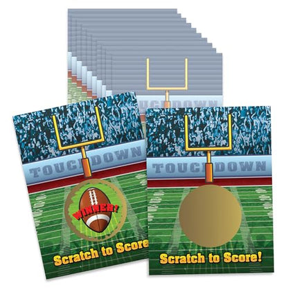 My Scratch Offs Football Field Goal Scratch Off Game Cards 26 Pack - 2 Winning and 24 Sorry - style: Football Field Goal