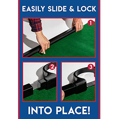 Franklin Sports Billiards Golf - Combining Billiards & Golf - Perfect for Kids and Families - Indoor Mini Game for Adults + Kids