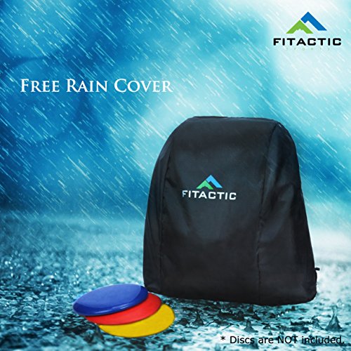 FITACTIC Luxury Frisbee Disc Golf Bag Backpack (Capacity: 25-30 Discs)