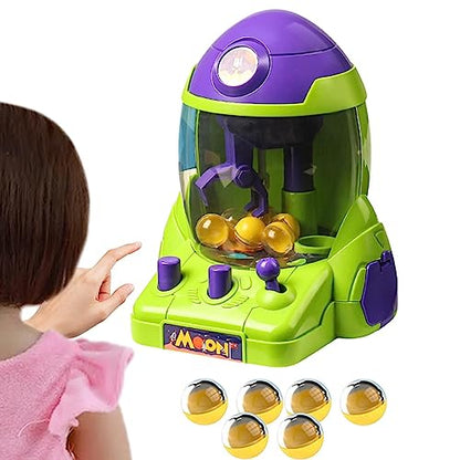 DYNWAVE Kids Claw Machine Toy Prize Dispenser Vending Toy Claw Game Toy Novelty Control The Levers Mini Arcade Game for Boys Girls