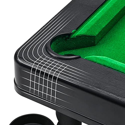 Mini Billiards Desktop Table Toy Game Set Billiards Smooth Decompress Toys 1 Set - color: L