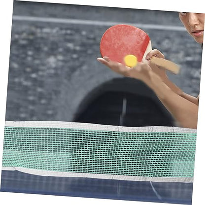 WOONEKY Outdoor Table Tennis Net Thickened Pe Design for Stable Play Lightweight and Portable Sports Equipment for Use Easy to Clean and Maintain
