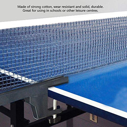 Table Tennis Net, Premium Durable Portable Net with Easy Installation for Schools and Leisure Centers Black 180x14cm