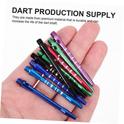 POPETPOP 1set Aluminum Alloy Dart Shafts Replacement Rods Lightweight Tip and Tip Professional Control for Enhanced