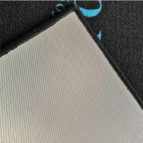 NIBHZ 116x27inch Non Slip Professional Rubber Dart Carpet Heavy Duty Soundproof Flooring Protector with Throw Lines