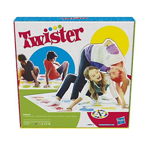 Hasbro Gaming Twister Game, Outdoor Family Games, Fun Party Game, Ages 6+ - style: Classic
