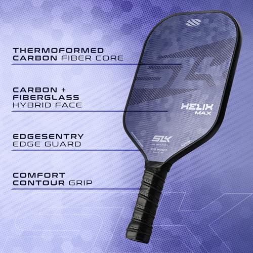 Selkirk Sport SLK Helix Pro Pickleball Paddle | Carbon Fiber & Fiberglass - color: Camo Hex