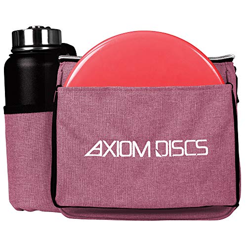 Axiom Discs Cell Disc Golf Starter Bag (Choose Your Favorite Color) - color: Heather Red