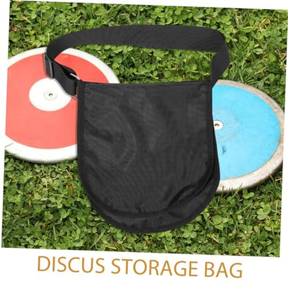 Kisangel Discus Container Bag Handheld Discus Carry Bag for Athletes Spacious Storage with Modern Design for Organizing and Transporting Sports Discus