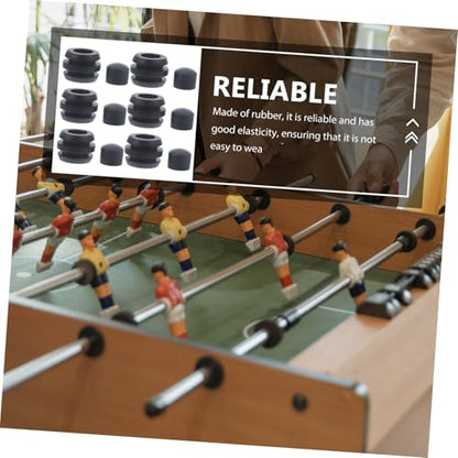 Abaodam 32pcs Foosball Bearings Bushings for Smooth Replacement Parts for Table Football Rods Essential Accessory for Foosball Fun Games