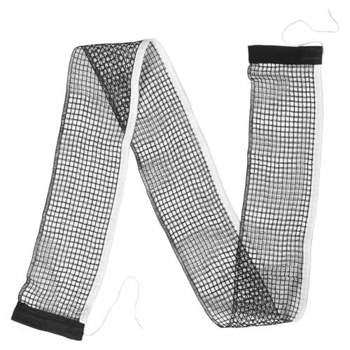 TOYANDONA Table Tennis Net Replacement Portable Cotton-Polyester Mesh for Training and Competition Adjustable Height Fits Standard Tables Quick Assembly
