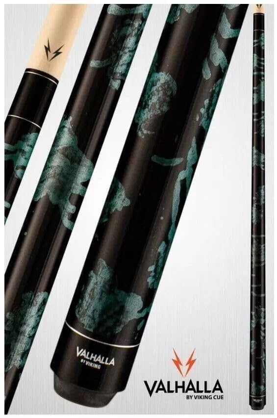 VALHALLA Viking 200 Series No Wrap 2 Piece 58” Pool Cue Stick + Bonus Williard Nickel Tip Tool - size: 20.5oz, style: Va214