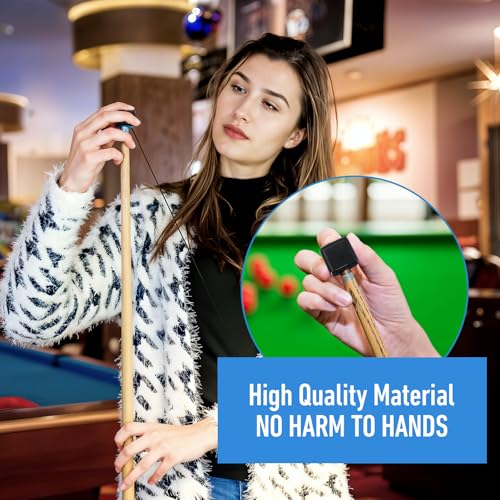 Piriuuo Pool Chalk Holder, Retractable Cue Chalk Holder Billiard Chalk Holder Pool Cue Chalk Holder Billiards Accessories for Billiard Lovers