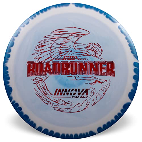 Innova Halo Star Roadrunner Disc Golf Distance Driver – Understable Disc Golf Driver Reliable and Straight Disc Golf Driver (Colors Will Very) - size: 140-150g